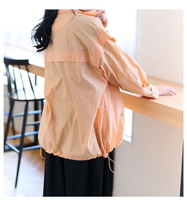 RANAN（ラナン）の「２ＷＡＹナイロントレンチコート（ハーフコート）」｜詳細画像