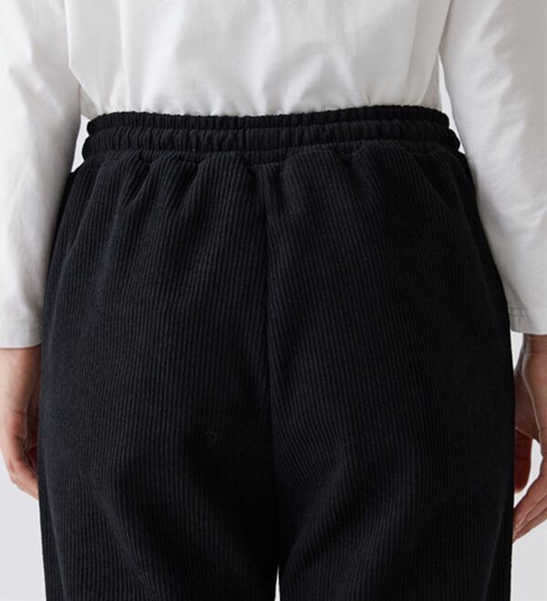 BELLUNA（ベルーナ）の「なめらかコーデュロイワイドパンツ（ワイドパンツ・ガウチョ）」｜詳細画像