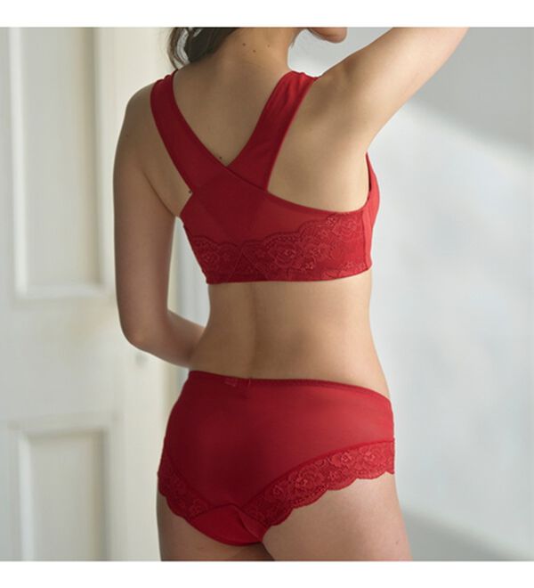 LAVIENNE（ラヴィエンヌ）の「スキッと美姿勢シリーズ　フロントホックブラ・ショーツ（別売）（ブラジャー）」｜詳細画像