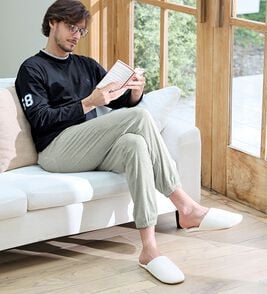 「＜ポロ・ビーシーエス＞綿１００％ブランド長袖パジャマ（メンズルームウェア）」