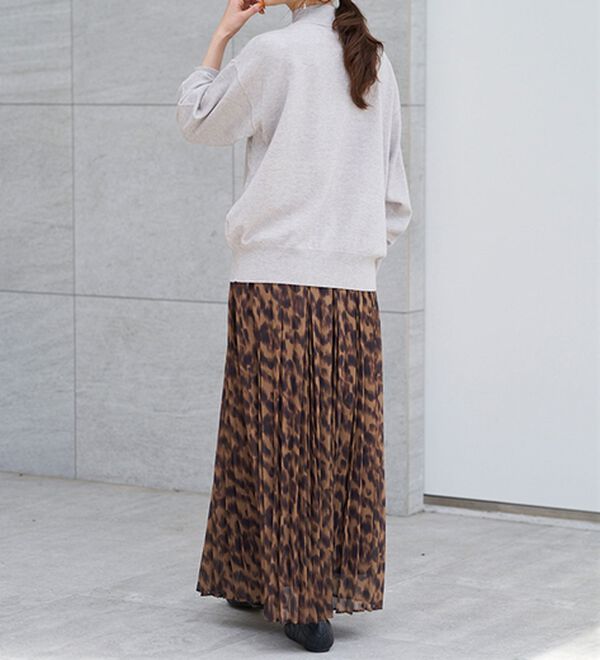 RANAN（ラナン）の「もちもちベーシックニット（Vネック・ハイネック）（ニット・セーター）」｜詳細画像