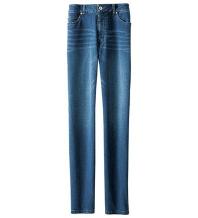 BELLUNA（ベルーナ）の「ふんわり裏起毛ストレッチデニムパンツ（フルレングスパンツ）」
