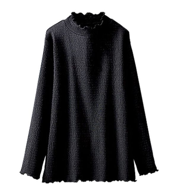 BELLUNA（ベルーナ）の「ジャカード素材メローデザインプルオーバー（カットソー）」｜詳細画像