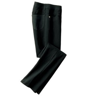 ルフラン（ルフラン）の「毎日はきたくなる！ストレッチパンツ（フルレングスパンツ）」｜黒