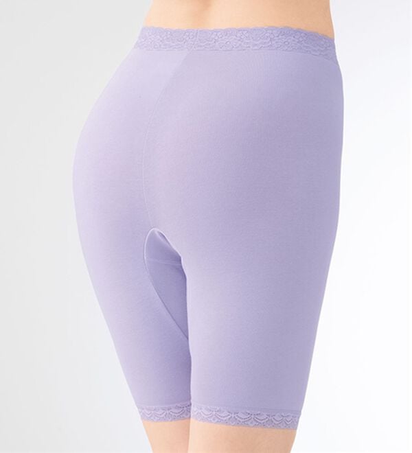 「【５色組】【ハナマル】吸水パッド専用ショーツ３分丈（ショーツ）」｜詳細画像