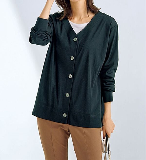 BELLUNA（ベルーナ）の「【UNDOVE】＜日本製＞マルチ機能２ＷＡＹカーディガン（その他カーディガン）」｜詳細画像