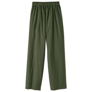 BELLUNA（ベルーナ）の「あったか中わたゆったりパンツ（ワイドパンツ・ガウチョ）」｜カーキ