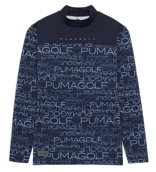 「＜ｐｕｍａ　ゴルフ＞ゴルフ　モックネックトレーナー（メンズカットソー）」｜詳細画像