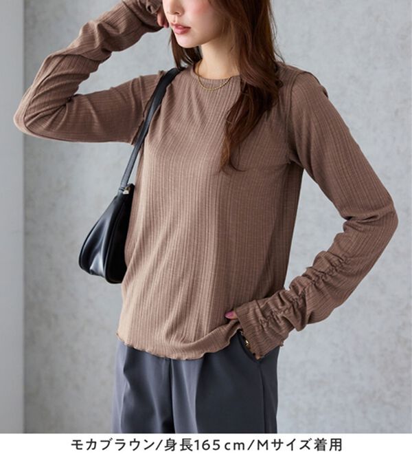 Viola e Viola（ヴィオラ エ ヴィオラ）の「針抜きシアードットボタンカーデ（その他カーディガン）」｜詳細画像