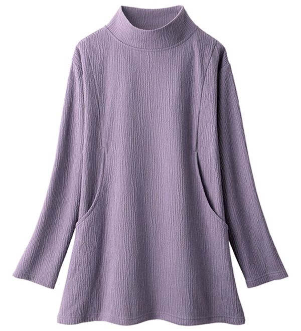 ルフラン（ルフラン）の「【４色組】ポケット付ジャカードチュニック（チュニック）」｜詳細画像