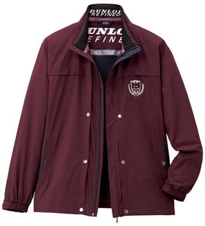 「＜ダンロップ・リファインド＞手ぶらでお出かけブルゾン（メンズブルゾン）」｜ワイン