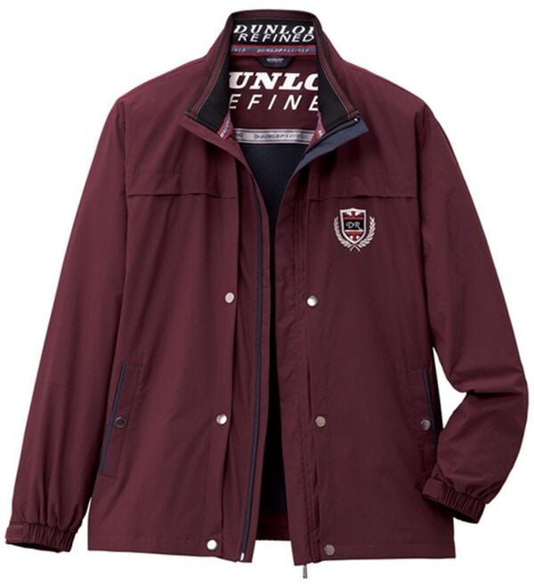 「＜ダンロップ・リファインド＞手ぶらでお出かけブルゾン（メンズブルゾン）」｜ワイン