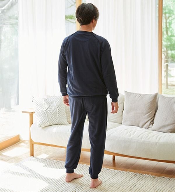 「毎日活躍！スウェット上下セット（メンズルームウェア）」｜詳細画像