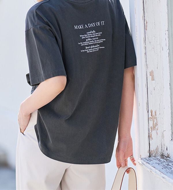 RANAN（ラナン）の「ヴィンテージライクロゴTシャツ（カットソー）」｜詳細画像