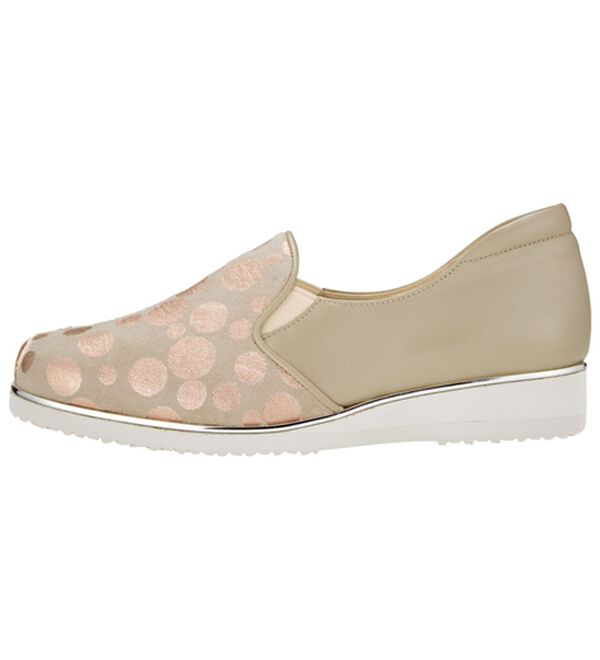 ルフラン（ルフラン）の「＜ミスキョウコ＞４Ｅバブルドットスリッポン（スリッポン）」｜詳細画像