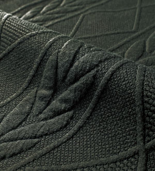 BELLUNA（ベルーナ）の「ケーブル柄ジャカードジップ使いワンピース（その他ワンピース）」｜詳細画像