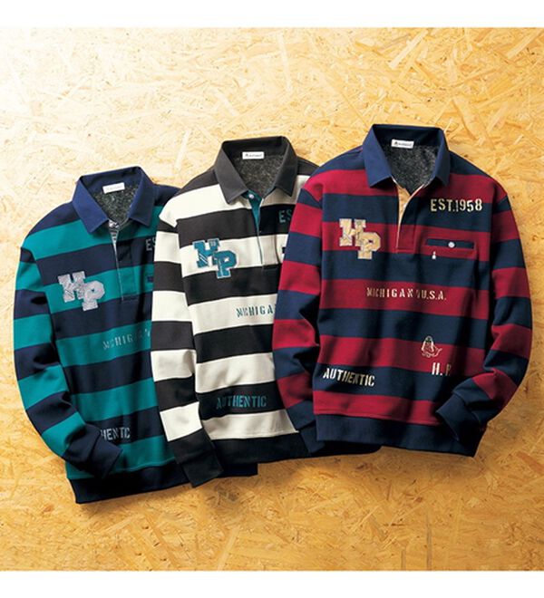 「＜ハッシュパピー＞まるで毛布のような裏シャギートレーナー（メンズトレーナー）」｜詳細画像