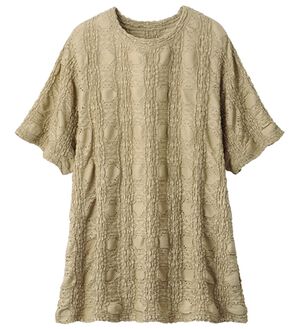 ルフラン（ルフラン）の「着る美人。レースジャカード（カットソー）」｜モカ