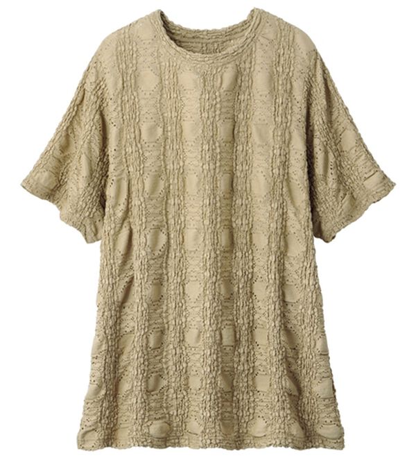 ルフラン（ルフラン）の「着る美人。レースジャカード（カットソー）」｜モカ