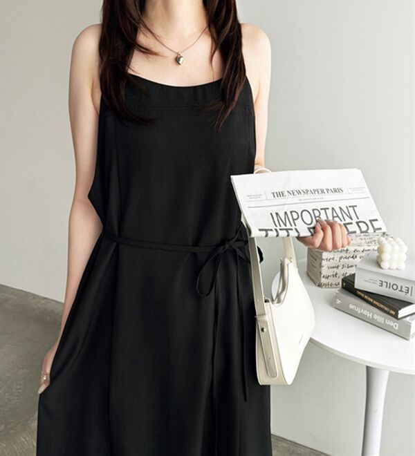 GeeRA（ジーラ）の「リネンライクロングキャミワンピース（その他ワンピース）」｜詳細画像