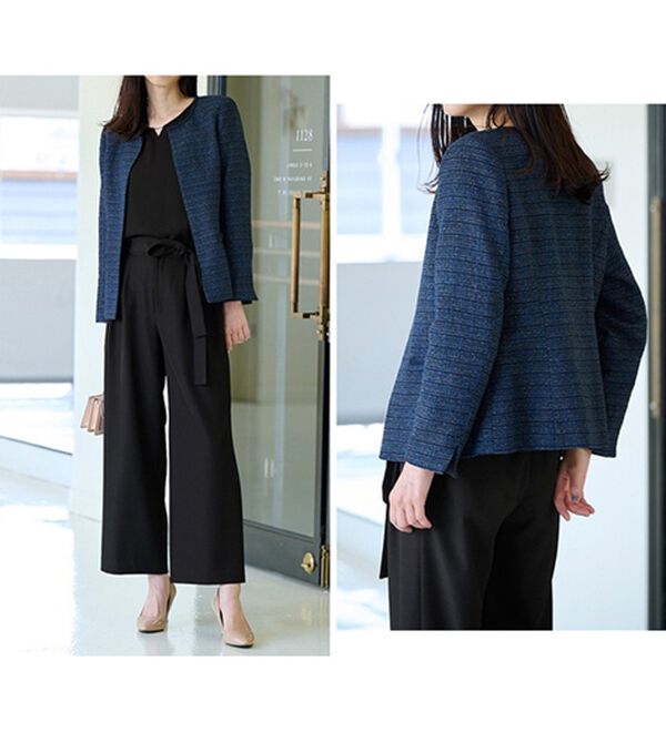 RANAN（ラナン）の「【４点セット】洗える！選べるボトムスーツセット（パンツスーツ）」｜詳細画像