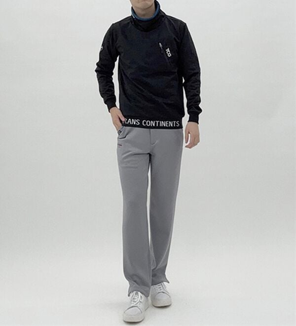 「＜トランスコンチネンツゴルフ＞ネックウォームウインドブレーカー（メンズトレーナー）」｜詳細画像