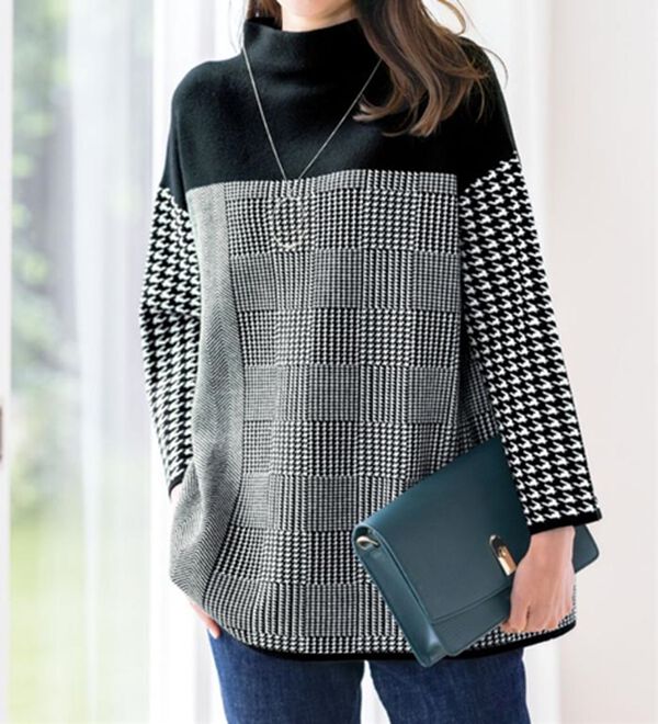 HERMES 占星術 カシミヤ シルク ニット チュニック E3107 HERMES 占星術 カシミヤ シルク ニット チュニック E3107 【公式通販】