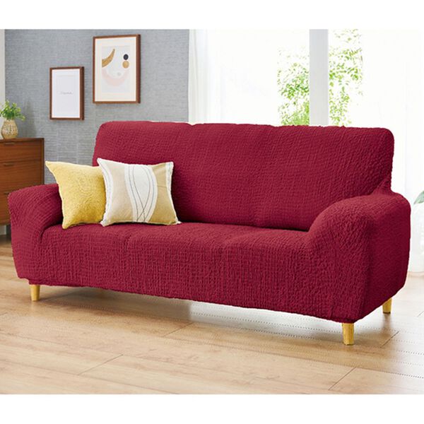 「抗菌防臭付タテヨコ伸縮フィット式ソファカバー（ソファーカバー）」｜詳細画像