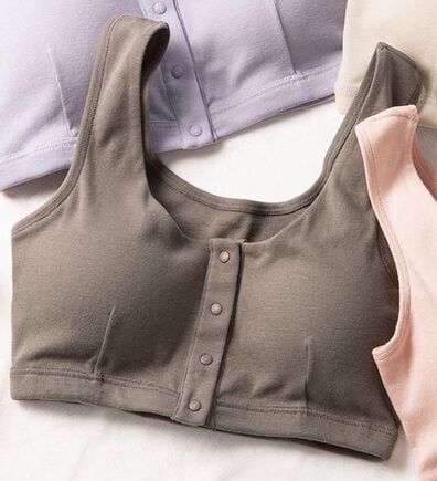 LAVIENNE（ラヴィエンヌ）の「素肌よろこぶオーガニックコットン前開きブラ（ブラジャー）」