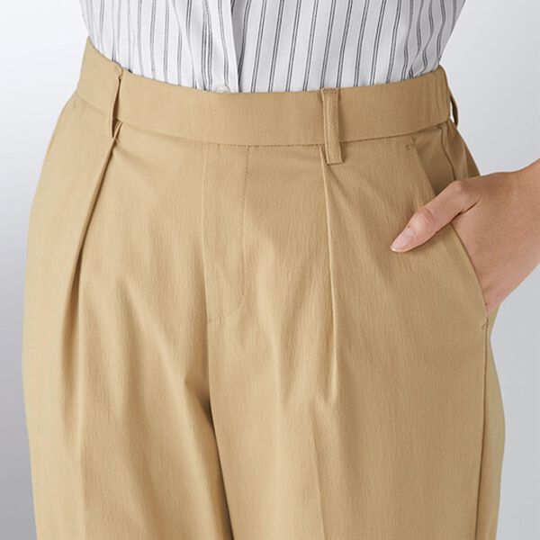 BELLUNA（ベルーナ）の「抗菌ストレッチテーパードパンツ（フルレングスパンツ）」｜詳細画像