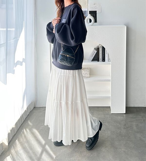 GeeRA（ジーラ）の「アソートデザイン裏起毛スウェット（トレーナー・スウェット）」｜詳細画像