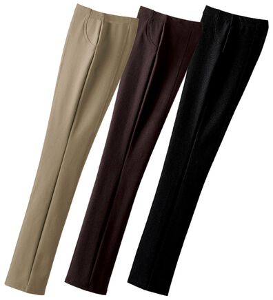 ルフラン（ルフラン）の「【３本組】冬仕様ぴったりサイズがうれしいパンツ（フルレングスパンツ）」