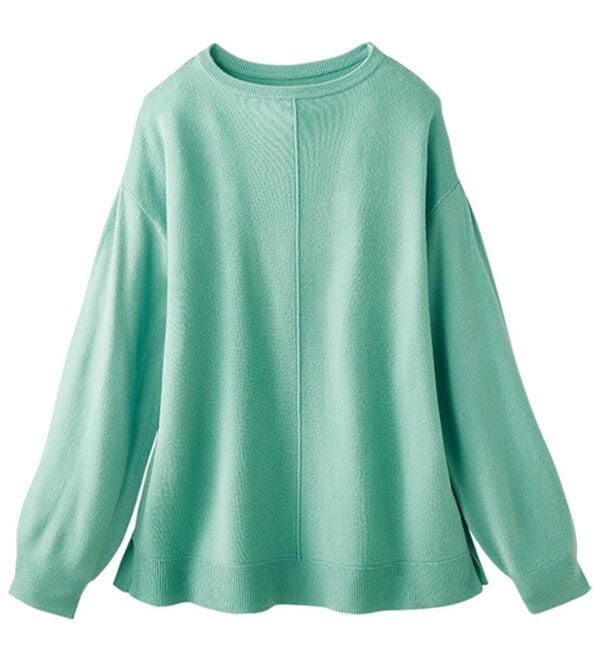 BELLUNA（ベルーナ）の「ふんわりカシミヤタッチニットプルオーバー（ニット・セーター）」｜詳細画像