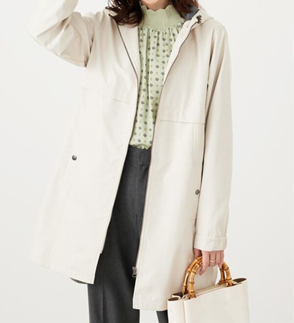 BELLUNA（ベルーナ）の「衿＆袖ニット使い美人顔ブラウス（ブラウス）」｜詳細画像