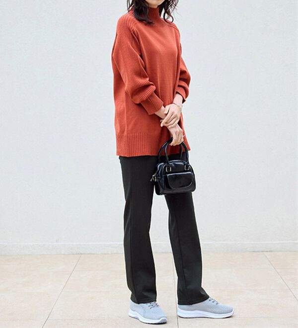 BELLUNA（ベルーナ）の「手を使わずに履けるニットスニーカー（スニーカー）」｜詳細画像