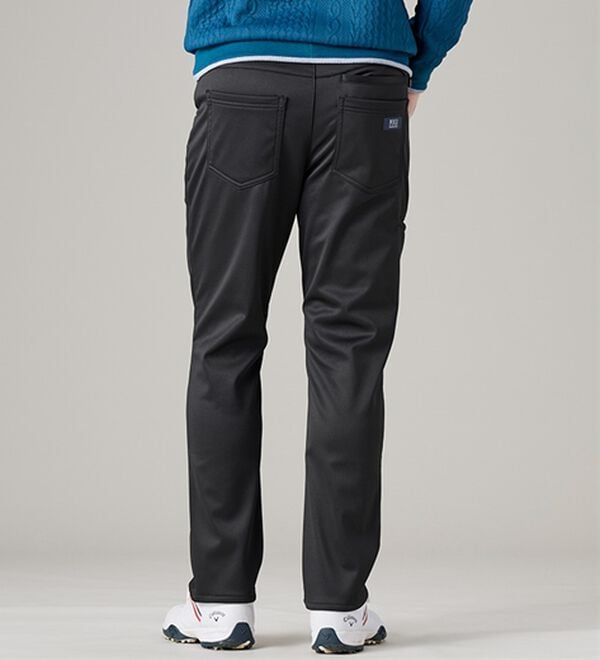 「【２本組】＜ポロ・ビーシーエス＞すっきり穿ける暖かパンツ（メンズフルレングスパンツ）」｜詳細画像