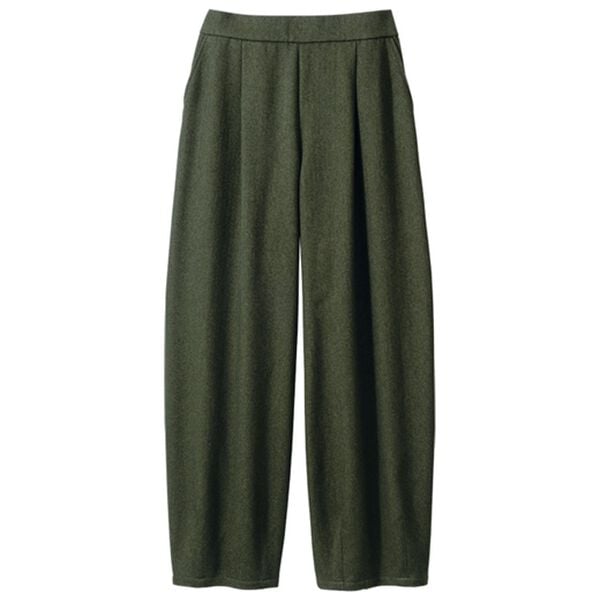 ルフラン（ルフラン）の「【３本組】ウール調裾すっきりワイドパンツ（ワイドパンツ・ガウチョ）」｜詳細画像