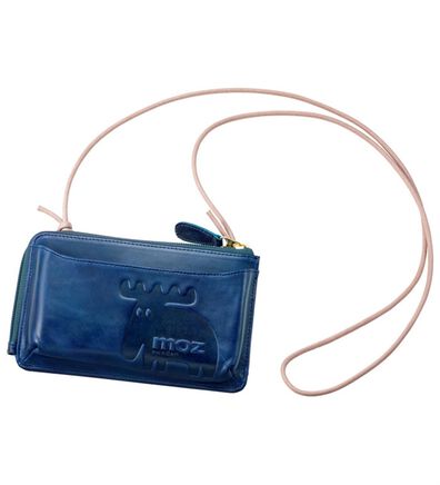 BELLUNA（ベルーナ）の「＜ｍｏｚ＞ヴィンテージ風牛革スマホショルダー（その他バッグ）」