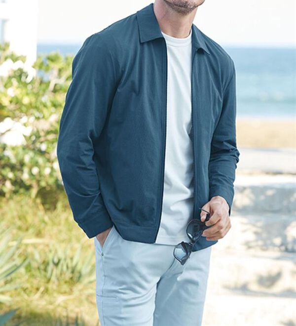 「＜ゴールデンベア＞快適サマーブルゾン（メンズブルゾン）」｜詳細画像