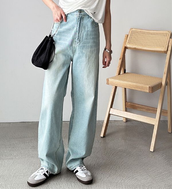 GeeRA（ジーラ）の「美脚魅せカーブデニム（フルレングスパンツ）」｜詳細画像