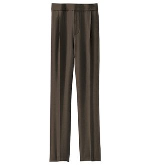 BELLUNA（ベルーナ）の「サラサラ美脚テーパードパンツ（テーパードパンツ）」｜チャコール