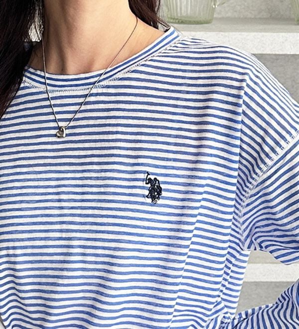 GeeRA（ジーラ）の「【Ｕ．Ｓ．ＰＯＬＯ　ＡＳＳＮ．】スラブシアーロンＴ（Tシャツ）」｜詳細画像