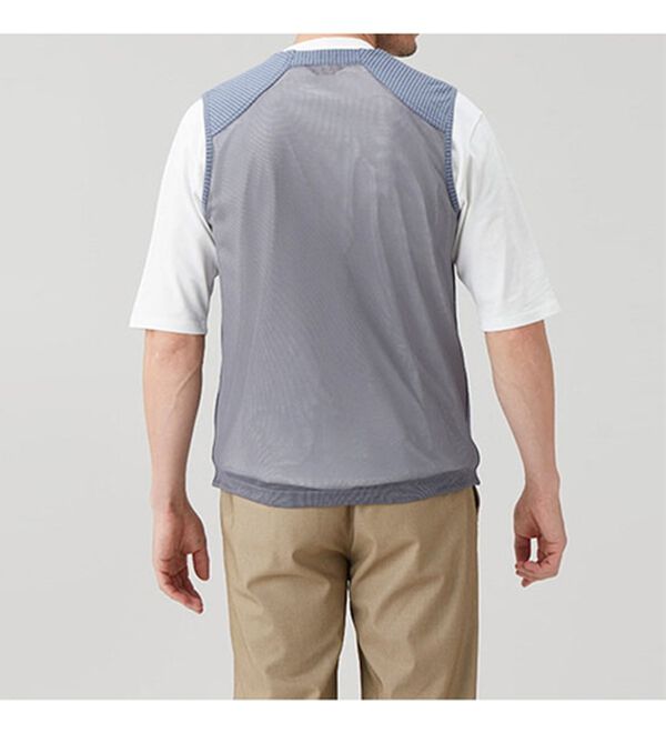 「＜デコイ＞お洒落な多ポケットベスト（メンズベスト）」｜詳細画像