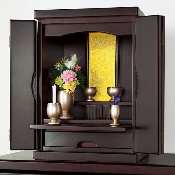 「天然木お買得コンパクト仏壇（仏壇・仏具）」｜詳細画像