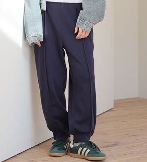 A HAPPY MARILYN（アハッピーマリリン）の「【Ｌ～８Ｌ】暖かシャギーで下半身の冷え対策！裏起毛 裏シャギーパンツ（フルレングスパンツ）」｜ネイビー