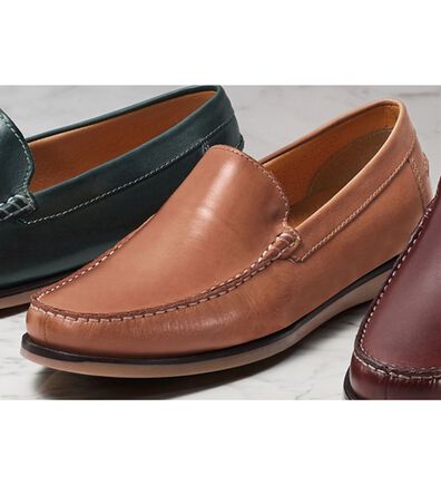 「＜ＬＥＯＮ＞本革スリッポン（メンズスリッポン）」