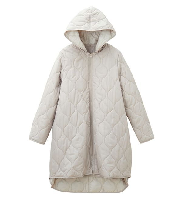 RANAN（ラナン）の「３ｗａｙキルティングロングコート（ロングコート）」｜詳細画像