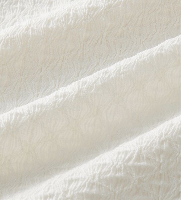 GeeRA（ジーラ）の「ジャガード素材ドレープカットソー（カットソー）」｜詳細画像