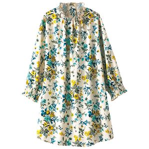 BELLUNA（ベルーナ）の「＜トランスファーテックス＞プリントブラウス（ブラウス）」｜オフ白系小花