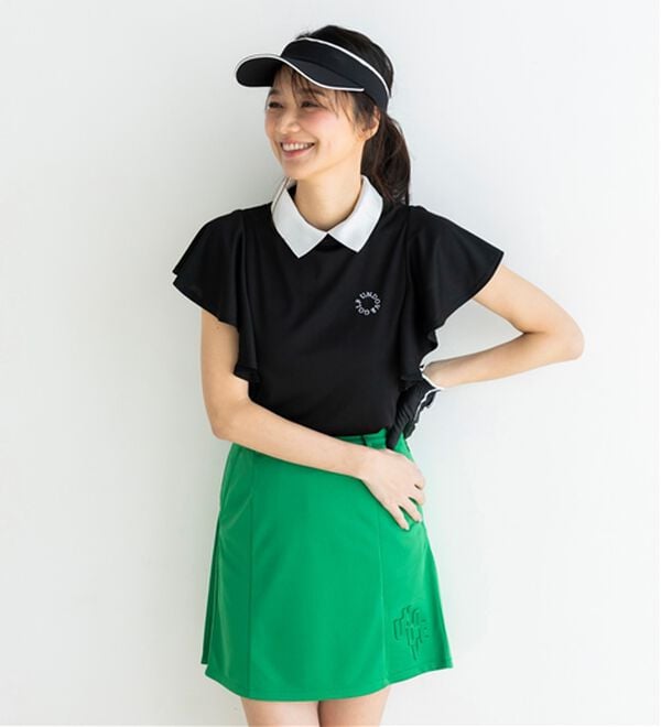 BELLUNA（ベルーナ）の「【三枝こころコラボ】袖フリルプルオーバー（カットソー）」｜詳細画像